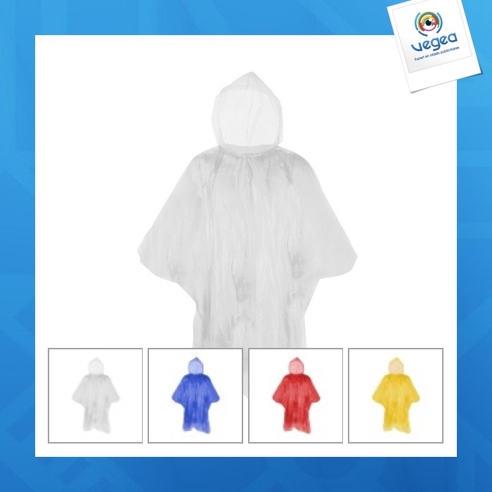 Poncho personnalisé fin basique