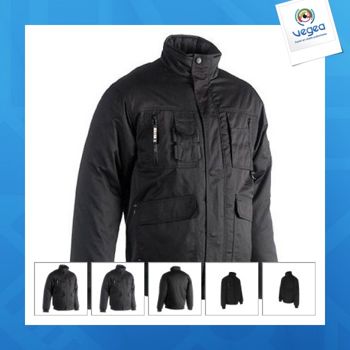 Blouson publicitaire de travail doublé
