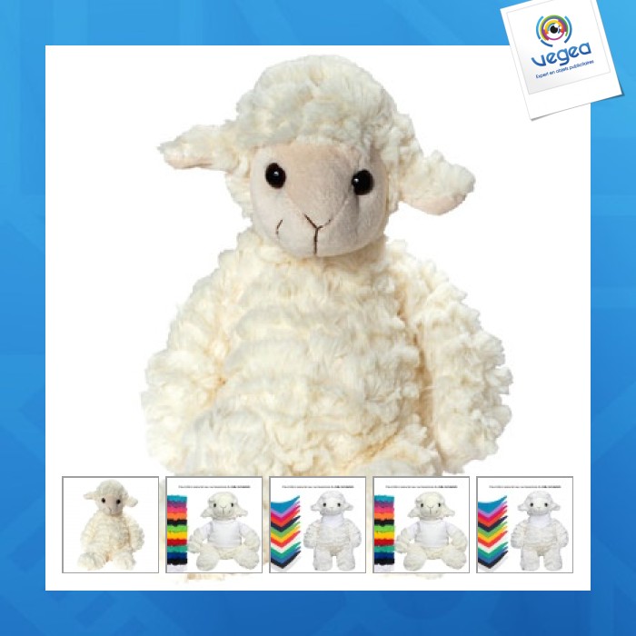 Peluche mouton personnalisable - mbw