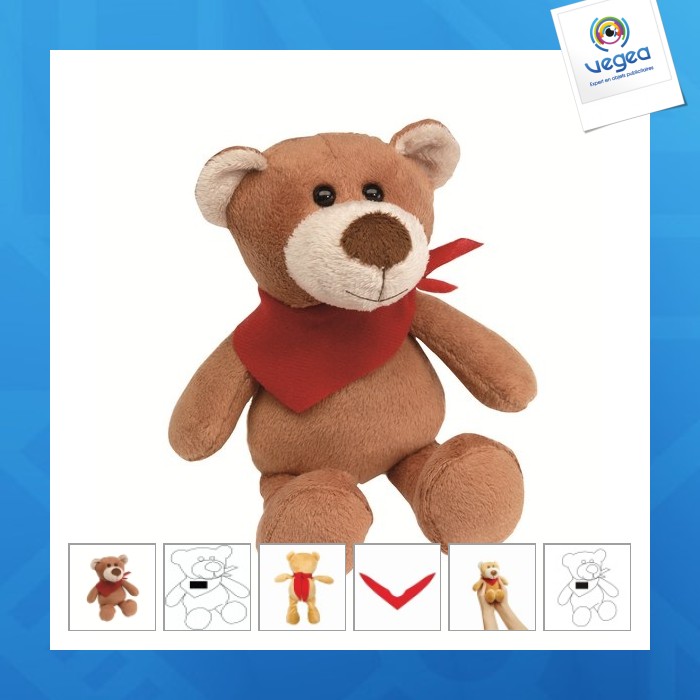 Peluche ours avec logo tubbs