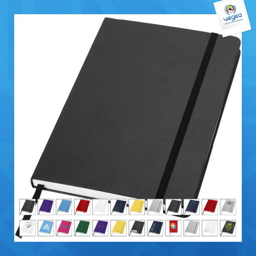 Carnet publicitaire de notes classic format a5 à couverture rigide