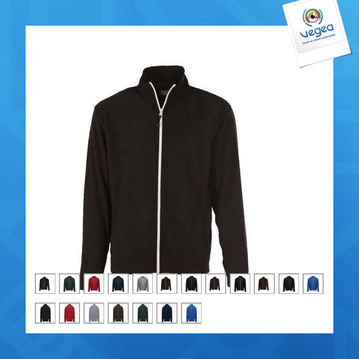 Veste micropolaire homme