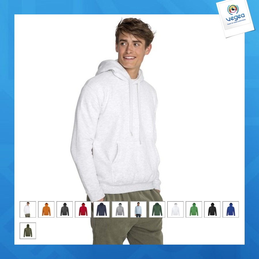 Sweat à capuche 280g/m² snake