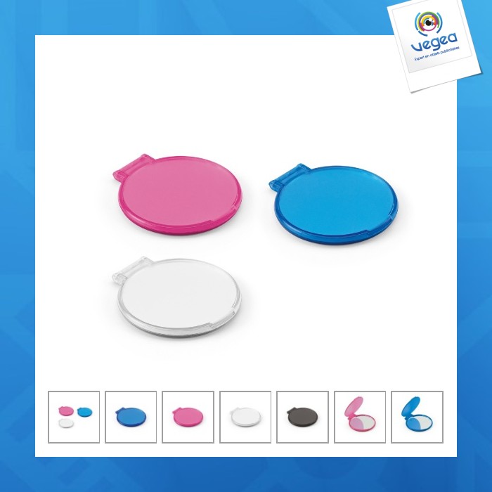 Miroir de poche personnalisé