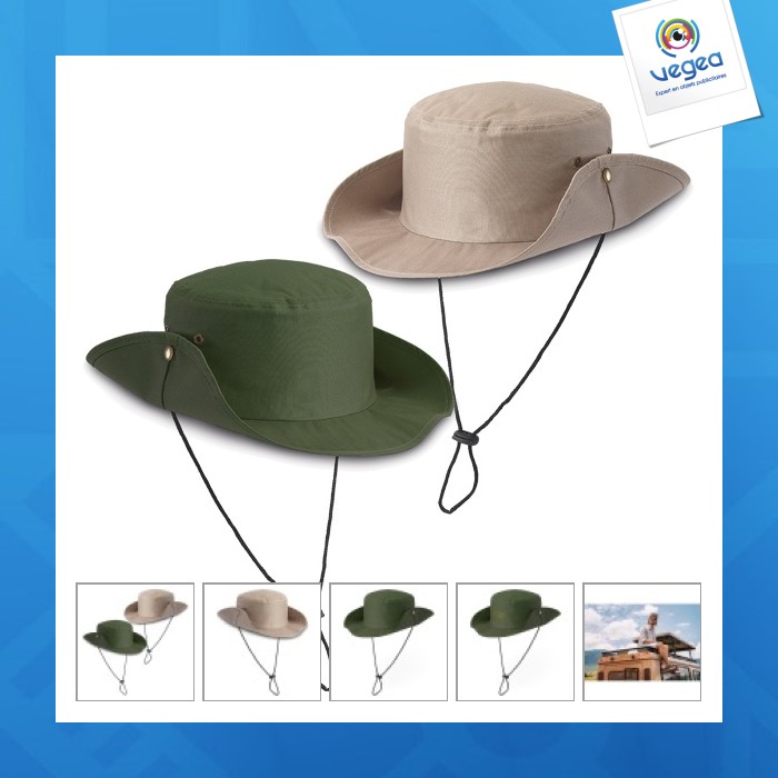 Chapeau personnalisé safari