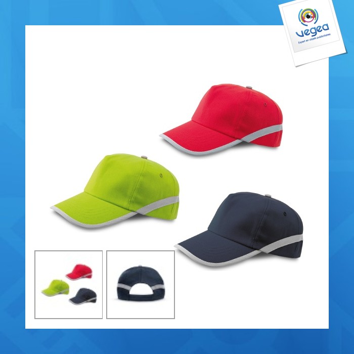 Casquette personnalisable avec éléments réfléchissants - jones