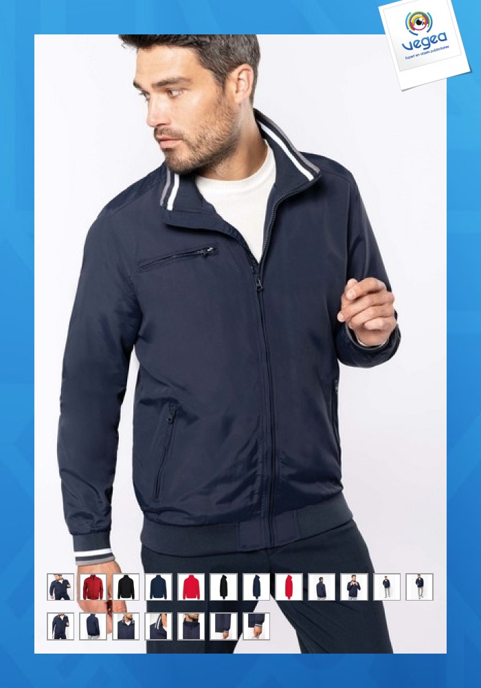Blouson personnalisable city kariban
