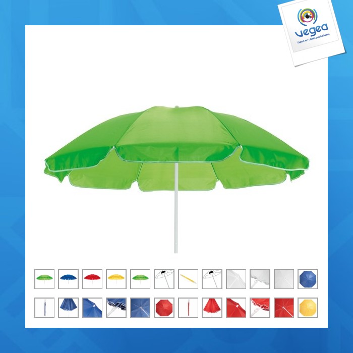Parasol personnalisé classique uni