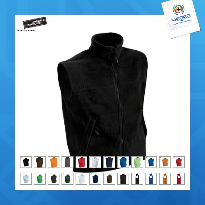 Gilet polaire homme - james nicholson