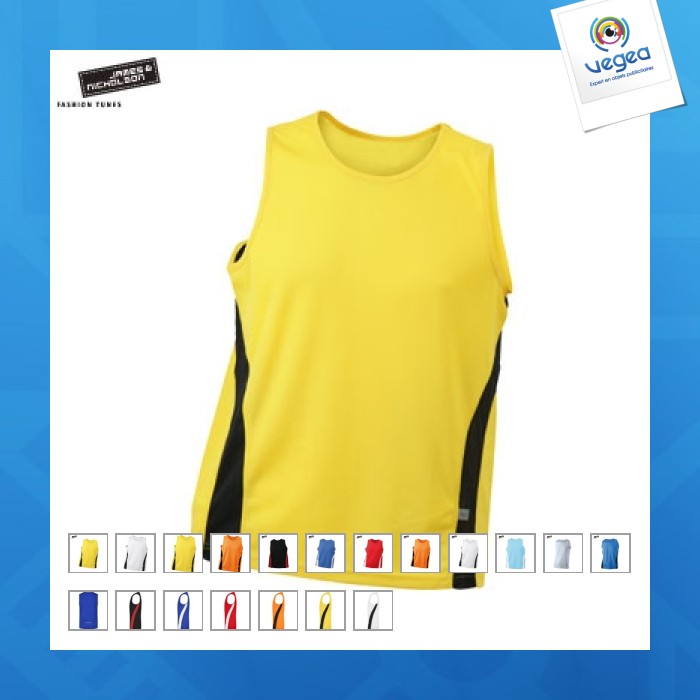Maillot running promotionnel homme - james nicholson