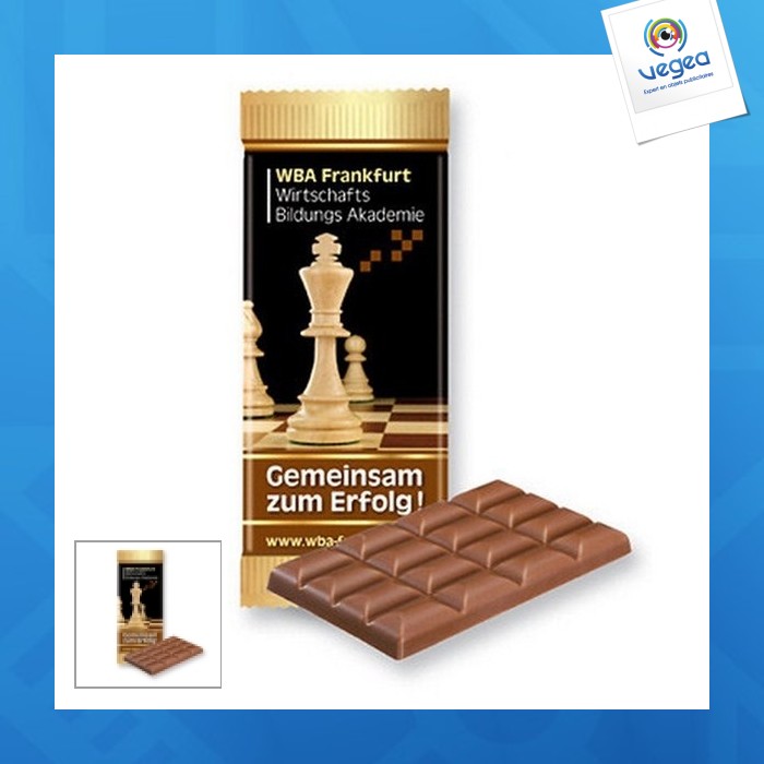 Tablette de chocolat personnalisable super maxi