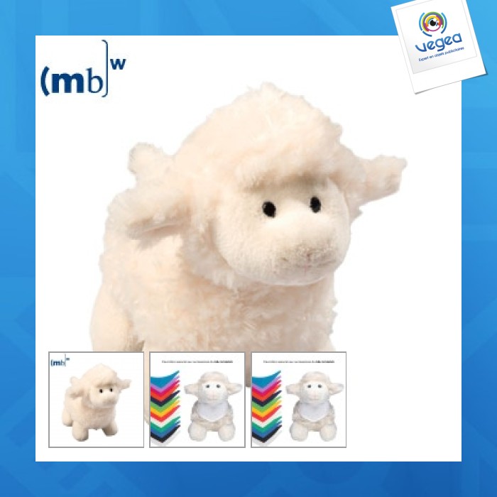 Peluche mouton promotionnelle - mbw