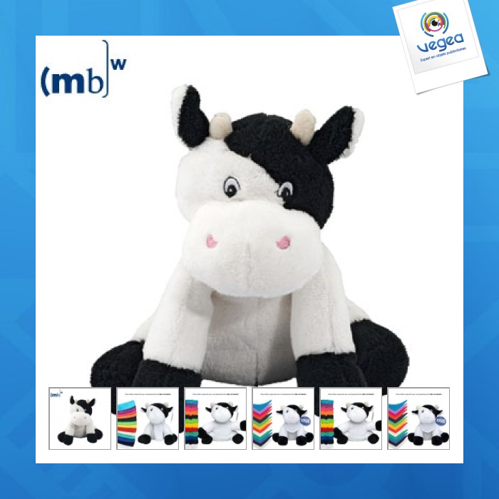 Peluche vache personnalisable - mbw