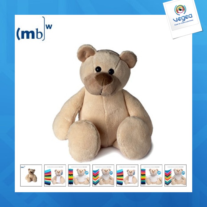 Peluche ours personnalisable - mbw