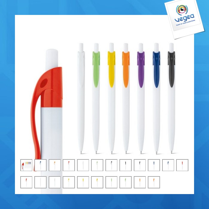 Stylo à bille personnalisé avec clip
