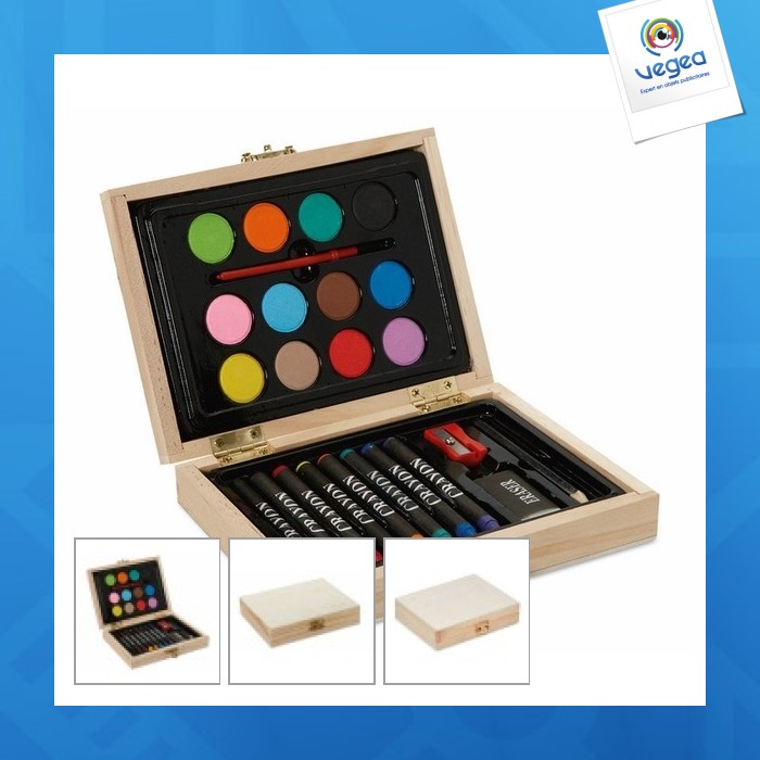 Set de peinture personnalisé compacte