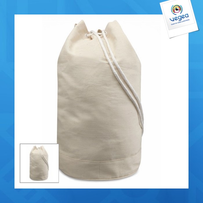 Sac marin publicitaire en coton