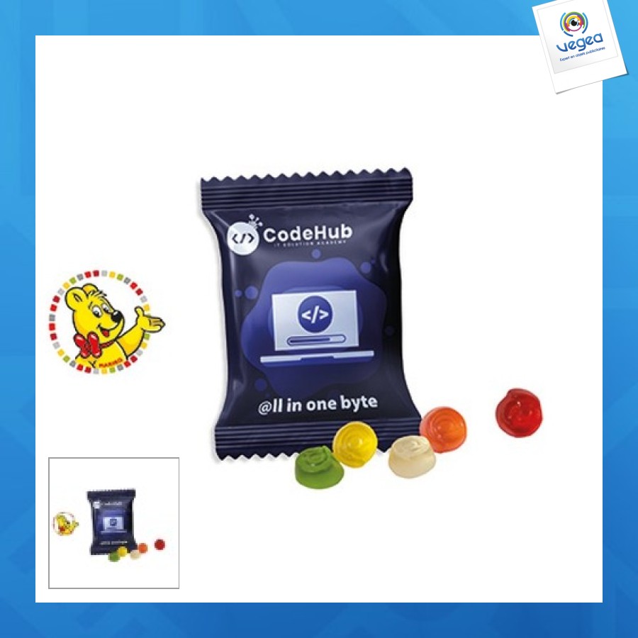 Haribo formes standards en sachet promo