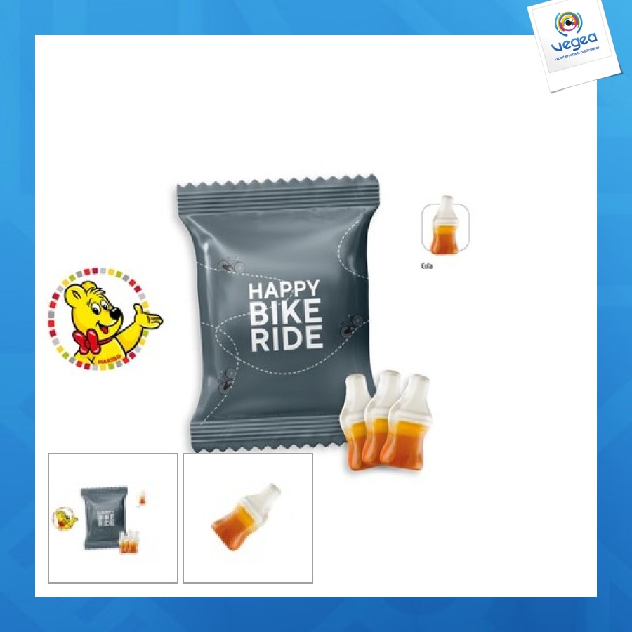 Haribo happy cola promotionnel en sachet promo
