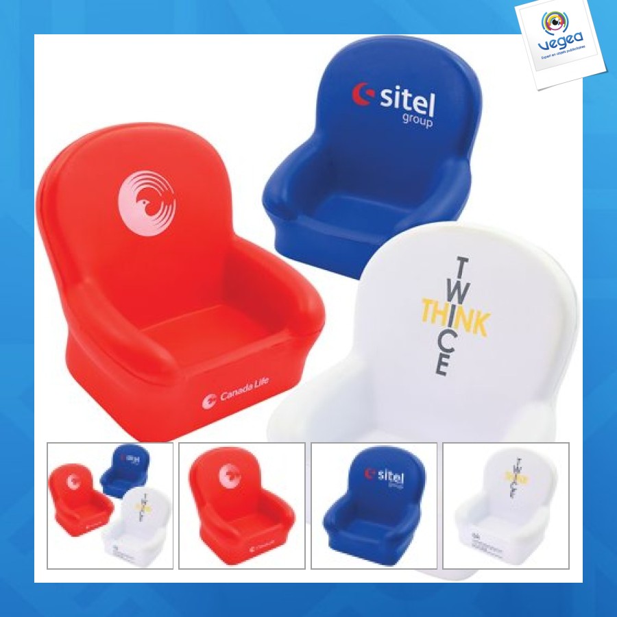 Fauteuil porte téléphone anti-stress