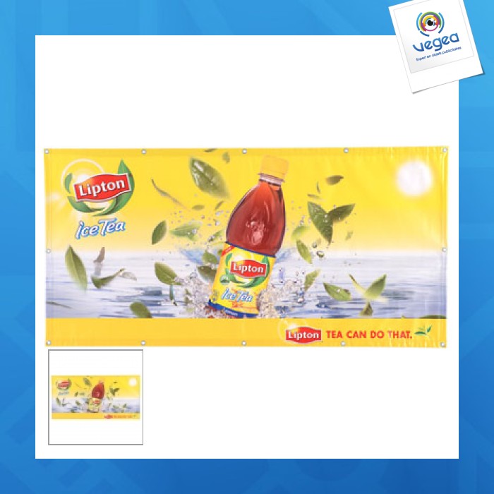Banderoles publicitaires pvc