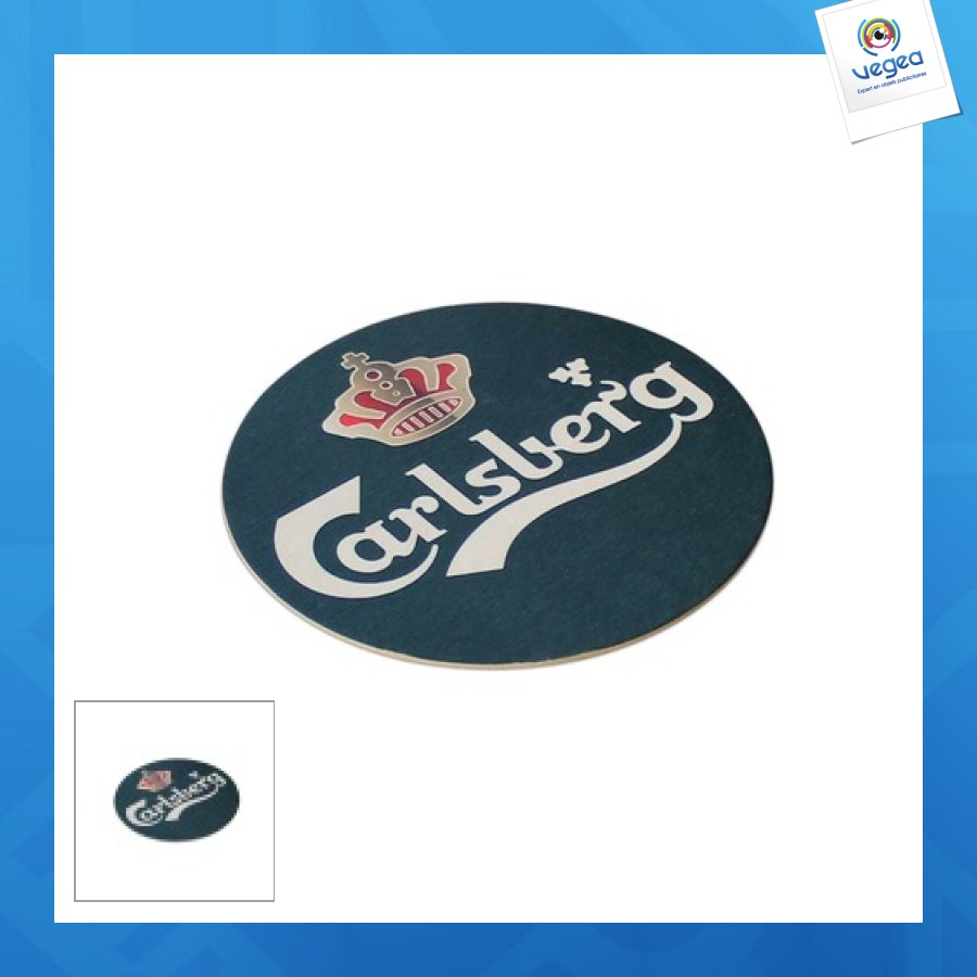Sous-verres carton / pp / 3d