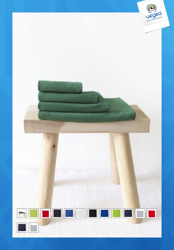 Serviette de toilette microfibre 50x100