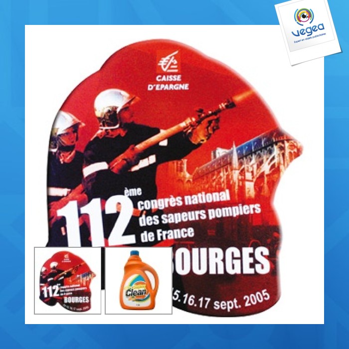Tapis de souris personnalisé découpe speciale