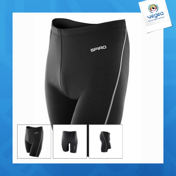Short cycliste personnalisable homme