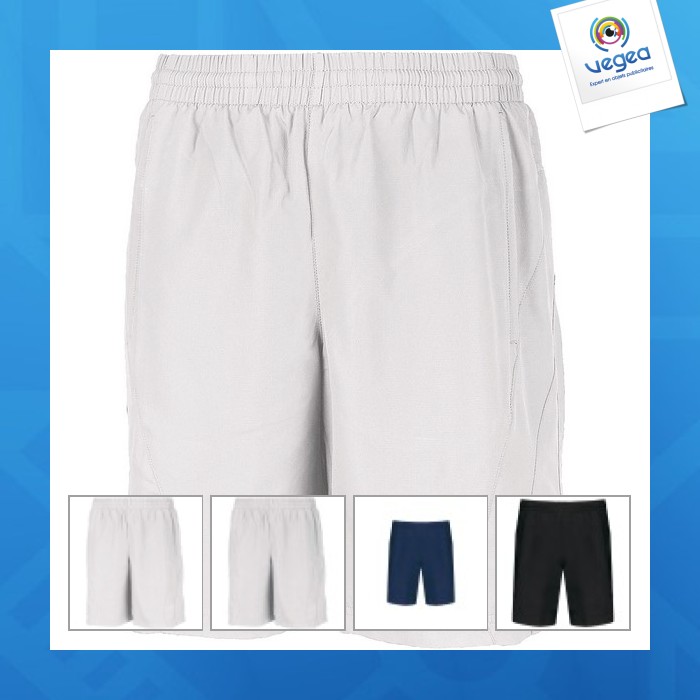 Short promotionnel sport 100 g/m²