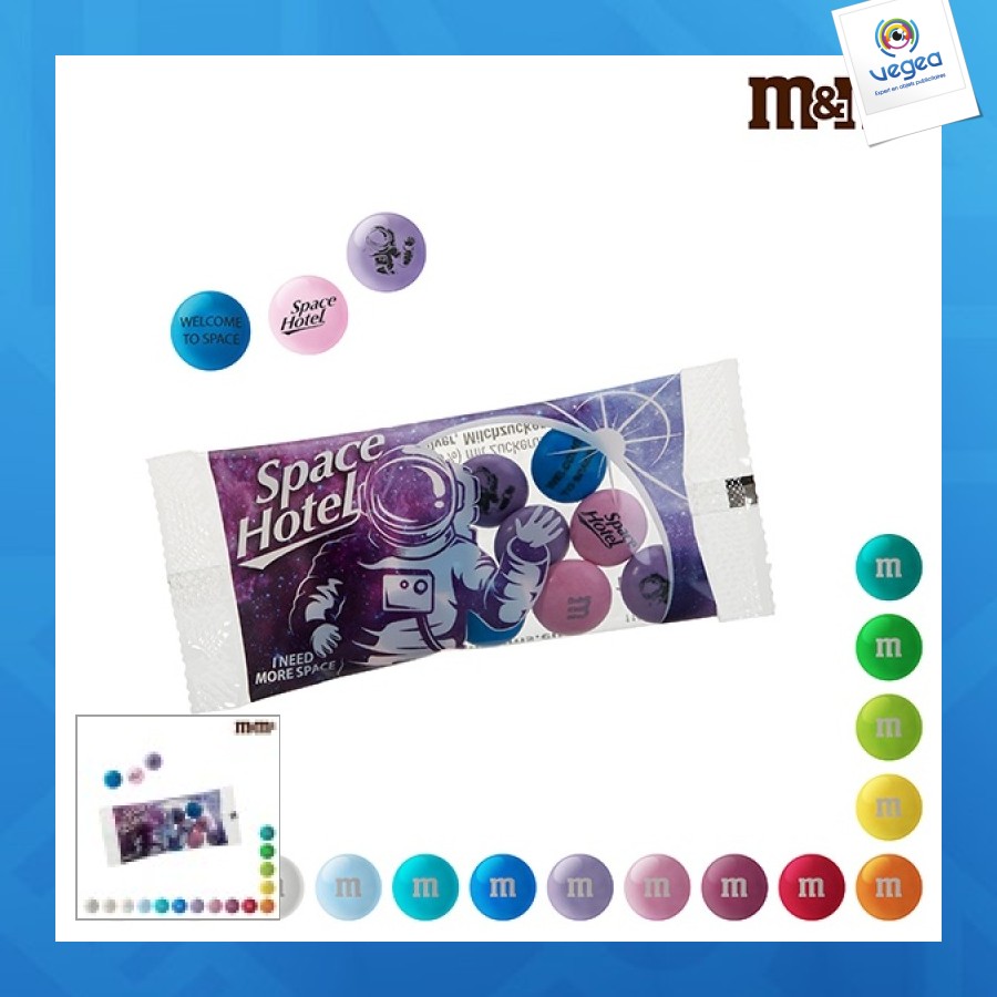 M m's® personnalisés en sachet de 10g