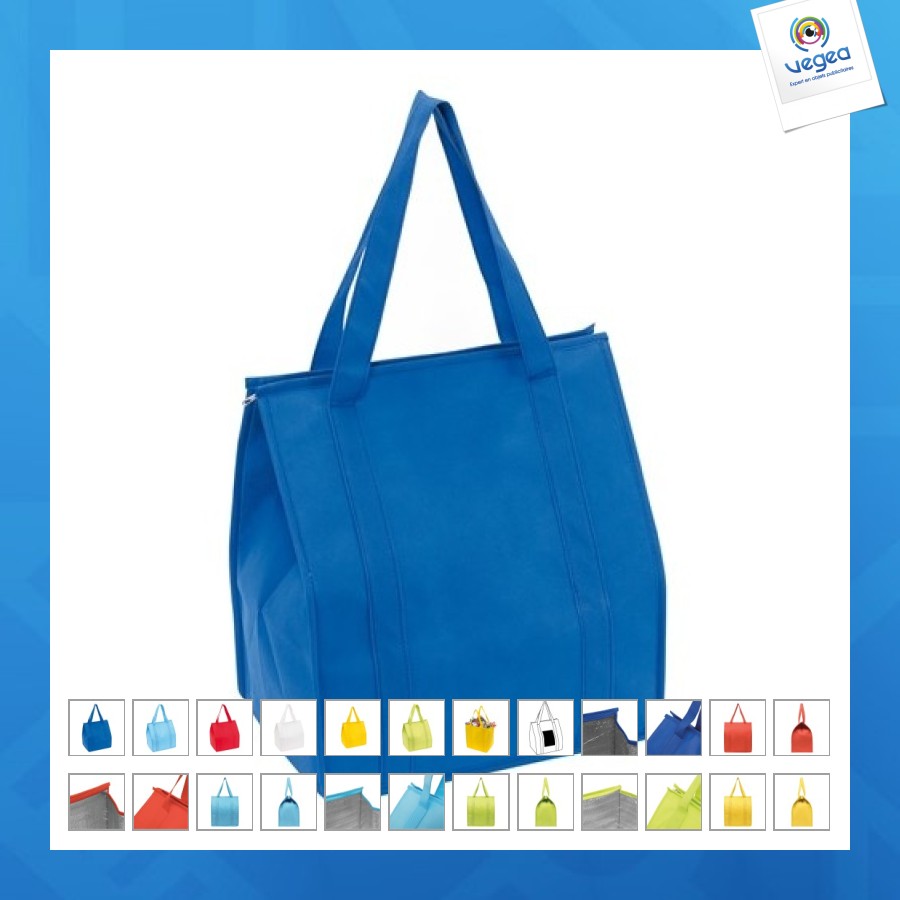 Sac isotherme personnalisable basique à soufflet