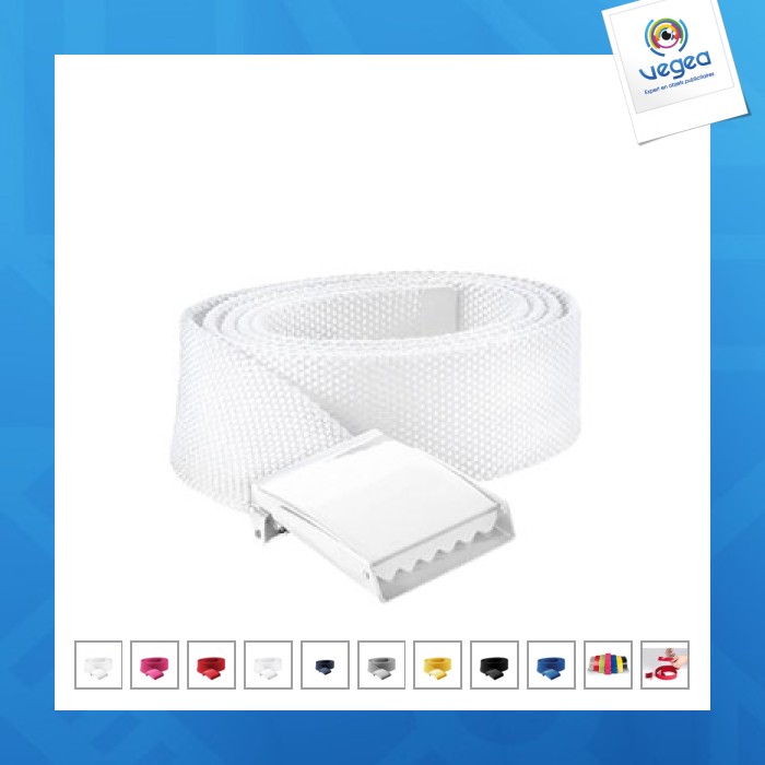 Ceinture publicitaire en polyester