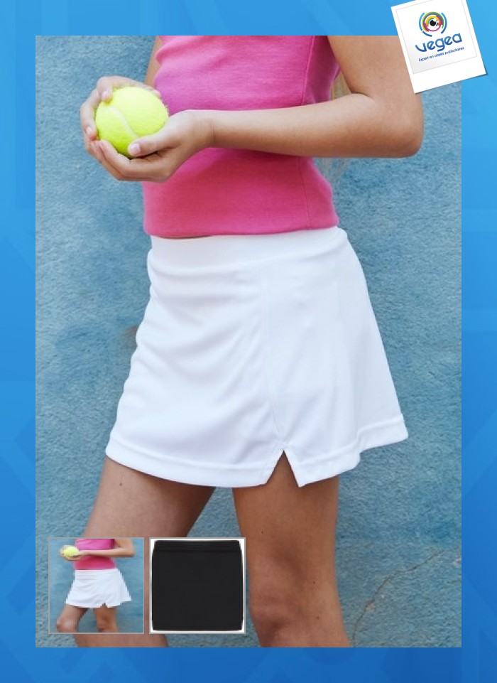 Jupe tennis promotionnelle enfant