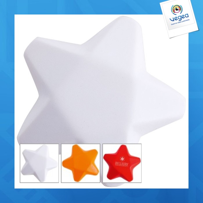 Etoile anti-stress personnalisable