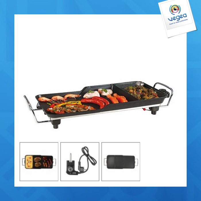 3 in 1 plancha grill slow cooker