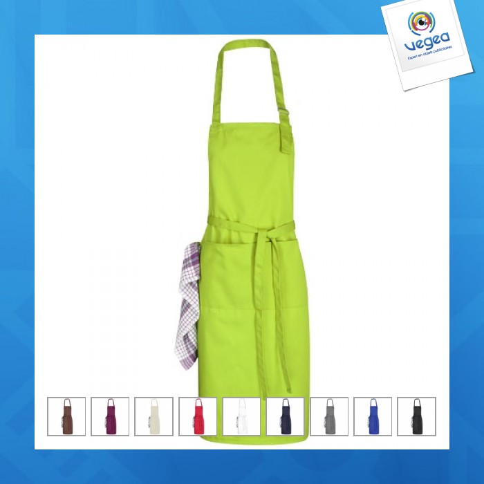 Adjustable long apron apron