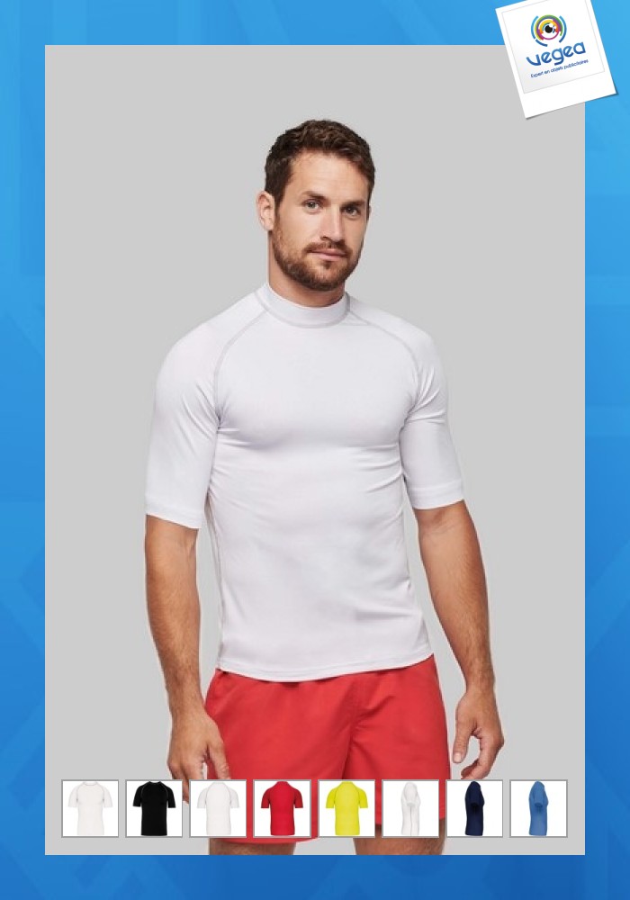 Adult surf t-shirt Breathable sports shirt