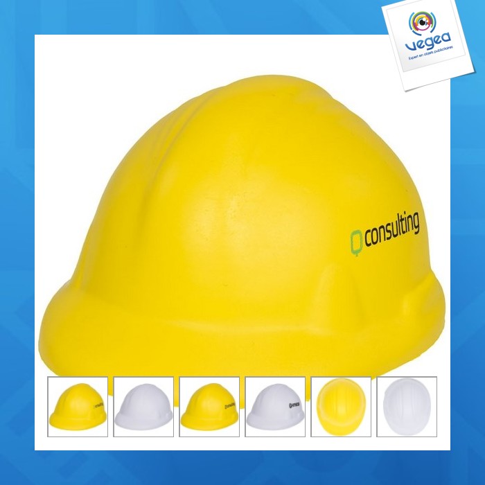 Anti-stress construction helmet