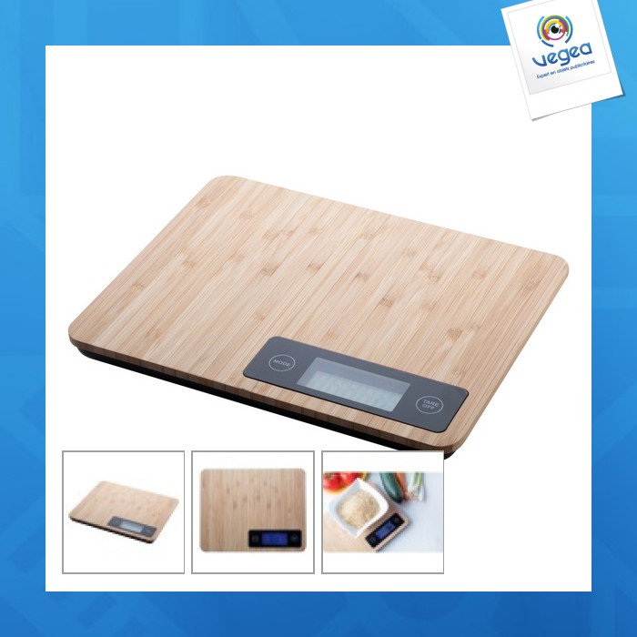 Bamboo kitchen scale food scale