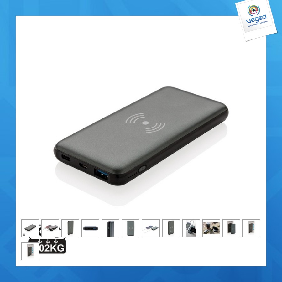 Batterie 10.000 mah avec power delivery et induction 10w Batterie 10.000 mah avec power delivery et induction 10w