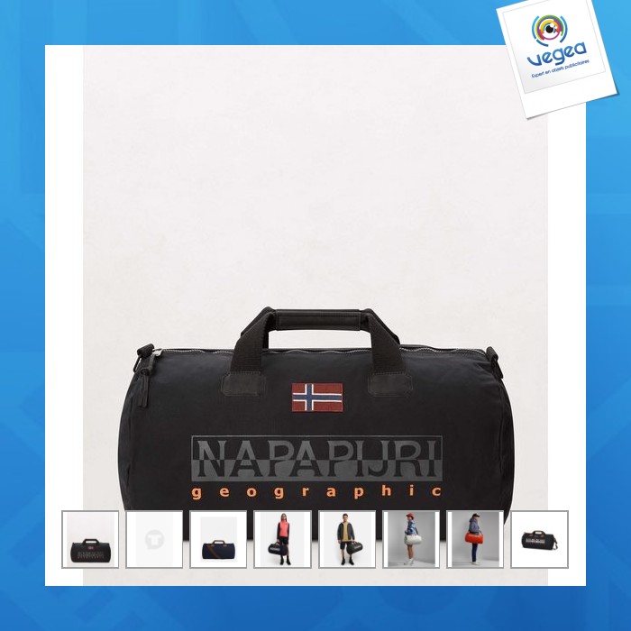 Bering el bolso de lona - napapijri personalizable | Equipaje Napapijri |  Napapijri | Objeto publicitario