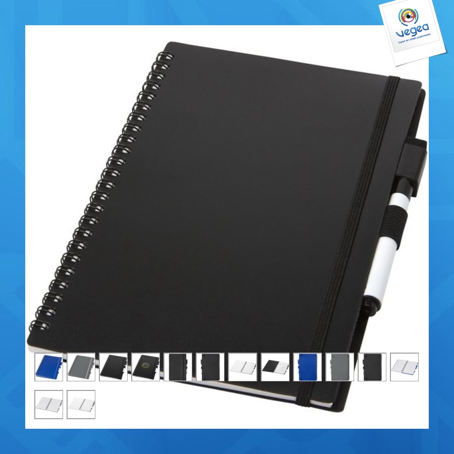Bloc de notas reutilizable a5 cuaderno con bolígrafo