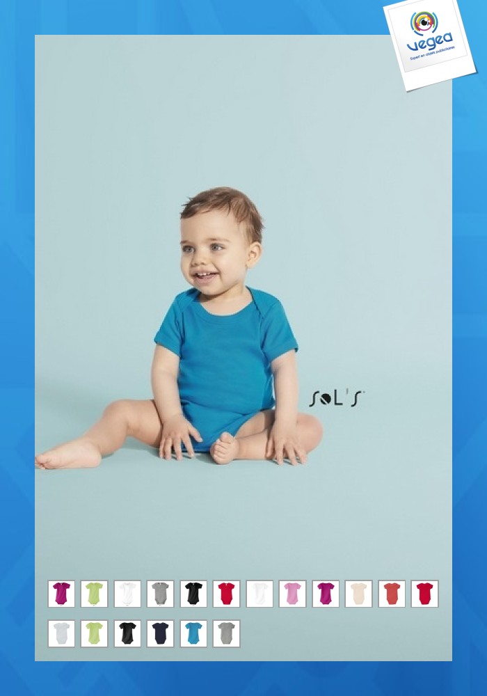 Body personnalisable bébé - bambino T-shirt ou body bébé