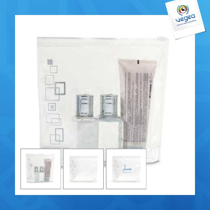 Bolsa de aseo personalizable | Kits de avión | Los alrededores del viaje |  Goodies