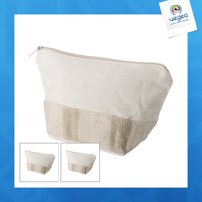 Bolsa de baño de algodón kit de artículos de aseo