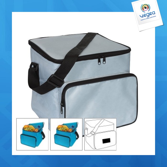 Bolsa nevera de 2 compartimentos personalizable, Bolsas de frío, Isotérmico