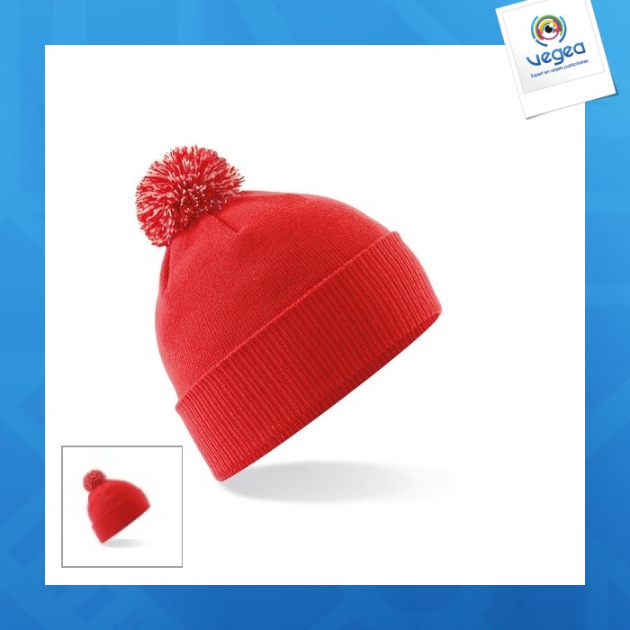 Bonnet enfant avec pompon Bonnet enfant avec pompon