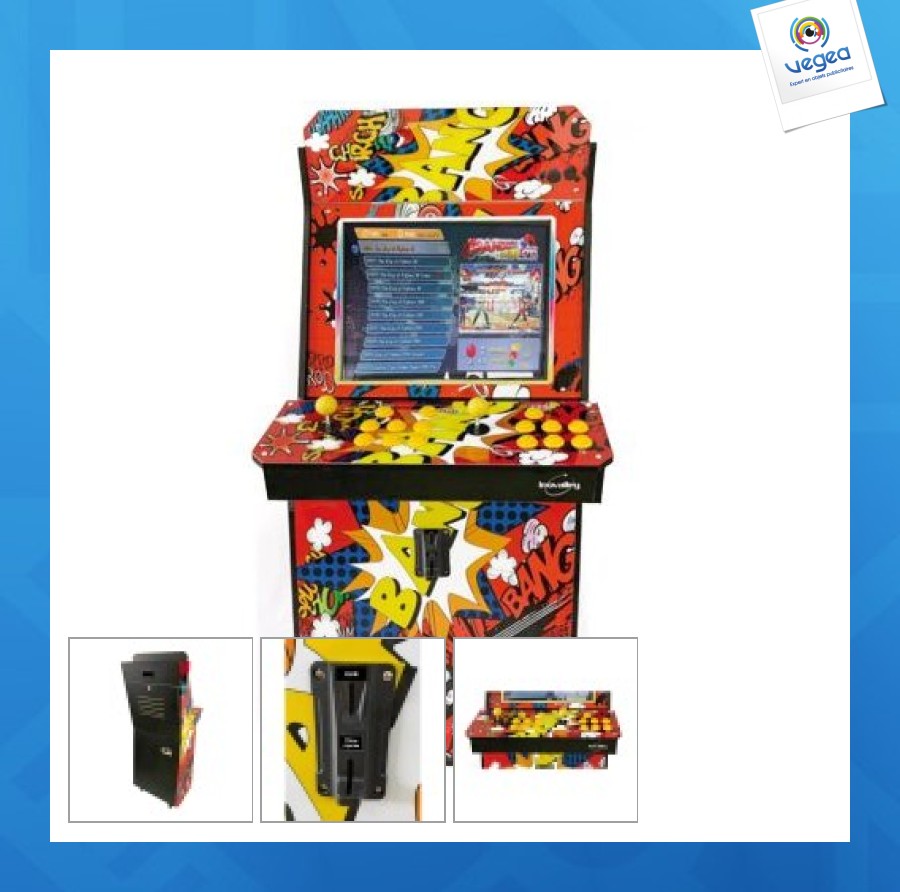 Borne arcade 1500 jeux