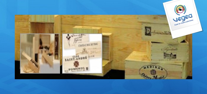Cajas de vino de madera caja de vino de madera vacía